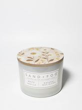 White Vanilla 12 oz scented candle