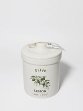 Olive Lemon 17.5 oz scented candle