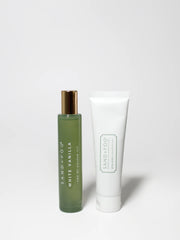 Hand Cream and Perfume Oil Rollerball Set - White Vanilla