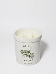 Olive Lemon 17.5 oz scented candle