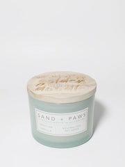 Sand + Paws Tahitian Vanilla 12 oz scented candle
