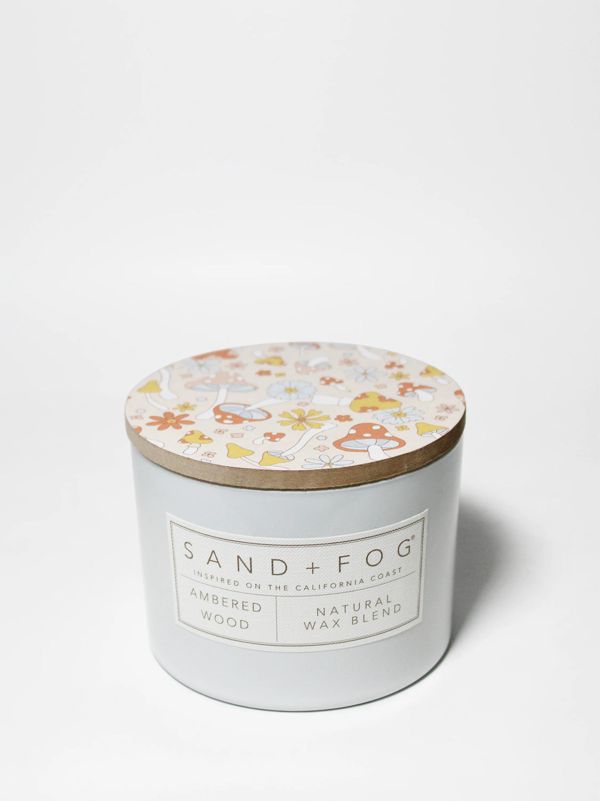 Ambered Wood 12 oz scented candle