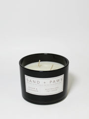 Sand + Paws Cedar & Lavender 12 oz scented candle