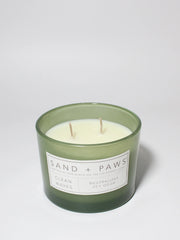 Sand + Paws Clean Waves 12 oz scented candle