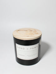 Sand + Paws Teakwood 21 oz scented candle