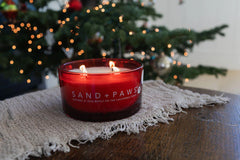 Sand + Paws Frazier Fir 23 oz scented candle