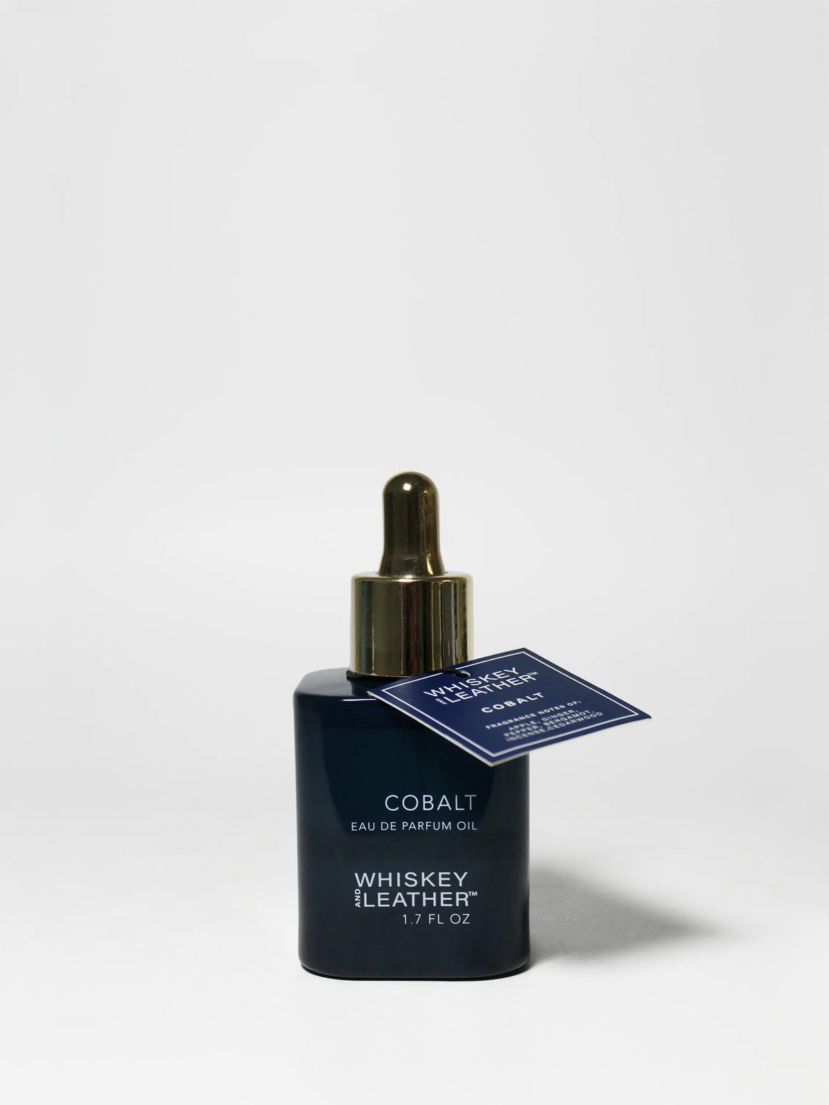 Cobalt 50 ml Whiskey and Leather Perfume Oil Dropper