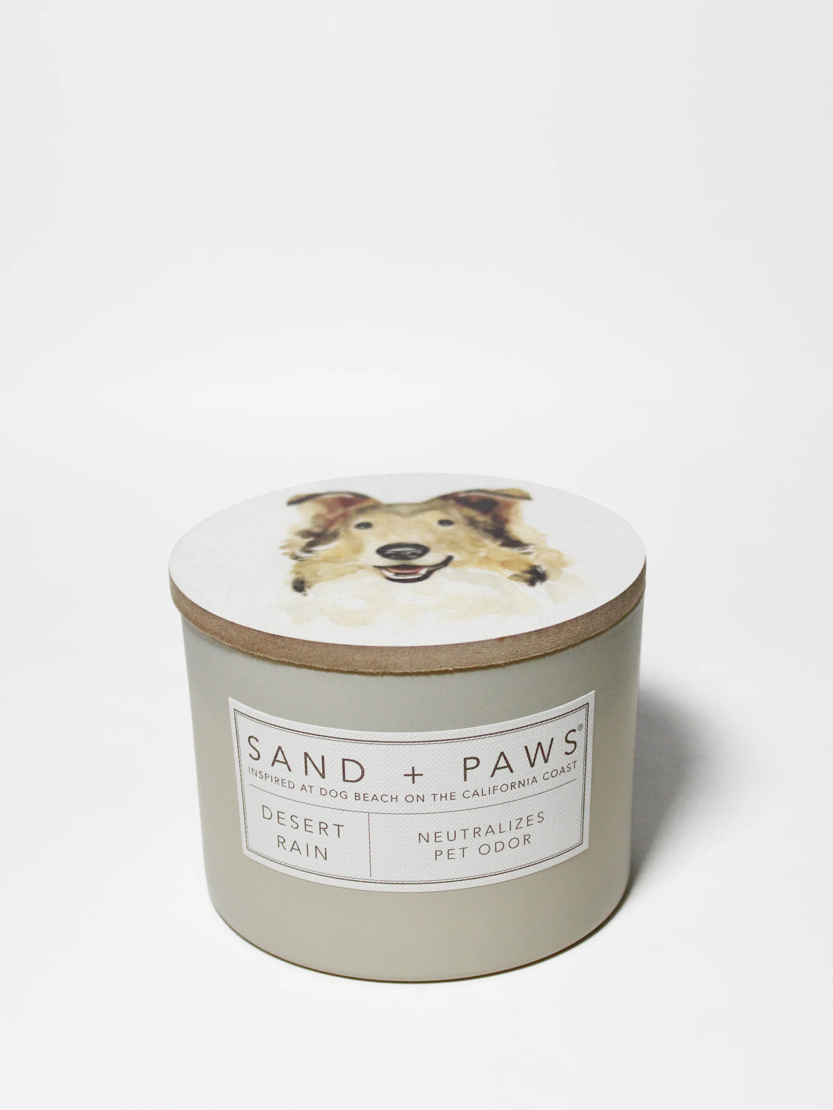 Sand + Paws Desert Rain 12 oz scented candle