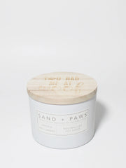 Sand + Paws Lemon & Red Currant 12 oz scented candle