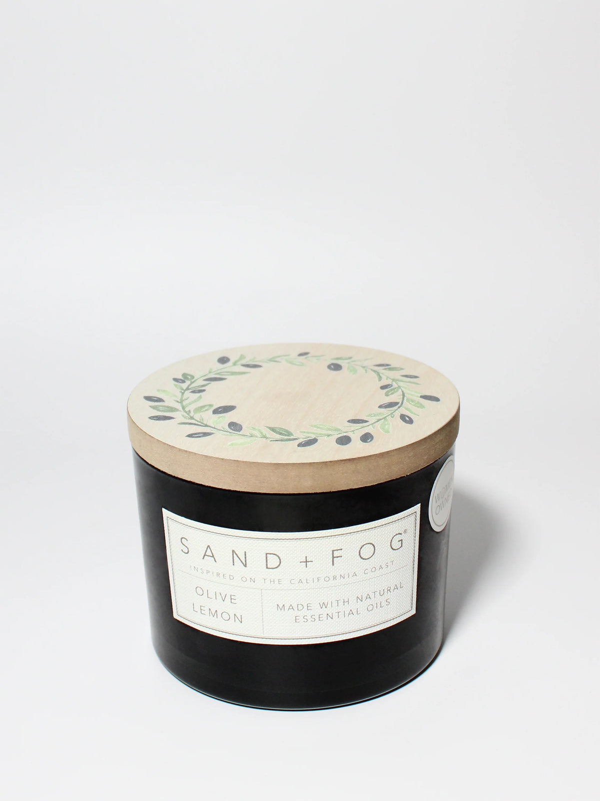 Olive Lemon 12 oz scented candle