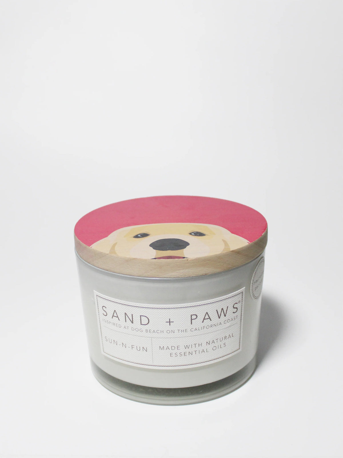 Sand + Paws Sun-n-Fun 12 oz scented candle
