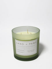 Sand + Paws Pineapple Coconut 21 oz scented candle
