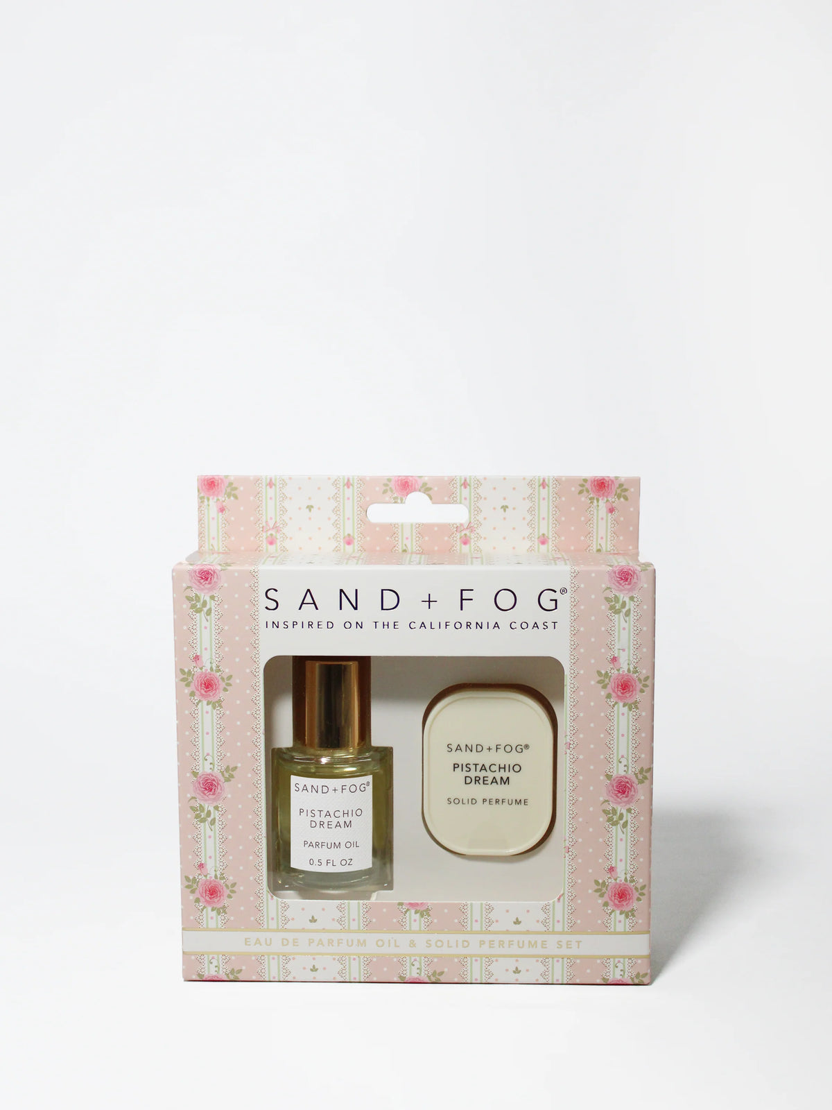 Perfume Oil Rollerball and Solid Perfume Set - Pistachio Dream