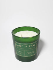 Sand + Paws Winter Pine 21 oz scented candle