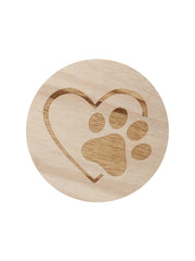 Sand + Paws Teakwood 21 oz scented candle