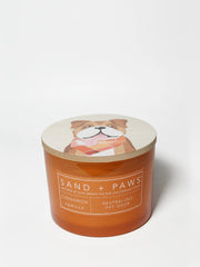 Sand + Paws Cinnamon Vanilla 12 oz scented candle