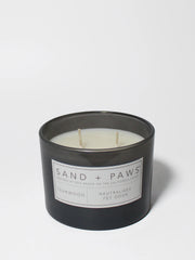 Sand + Paws Teakwood 12 oz scented candle