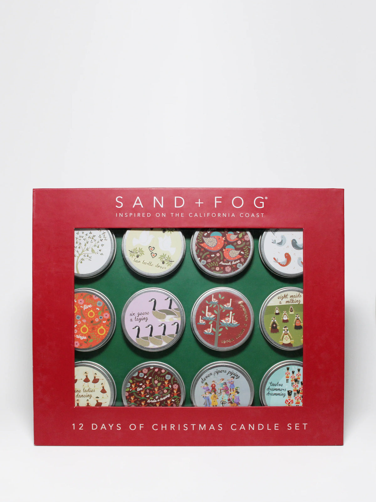 12 Days of Christmas Candle Set