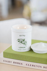 Olive Lemon 17.5 oz scented candle