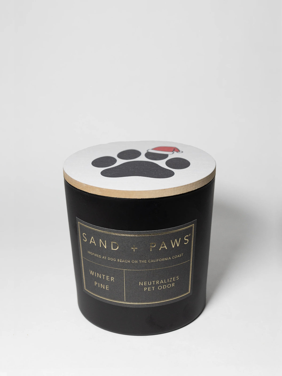 Sand + Paws Winter Pine 21 oz scented candle