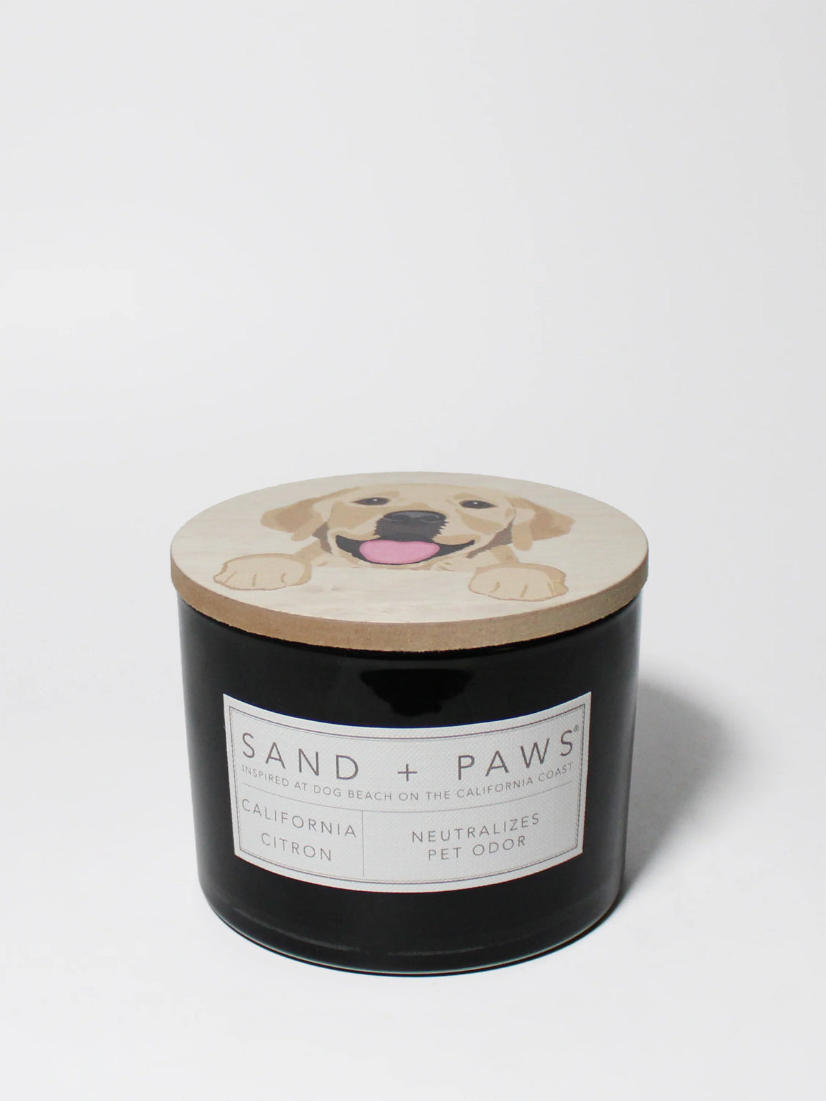 Sand + Paws California Citron 12 oz scented candle