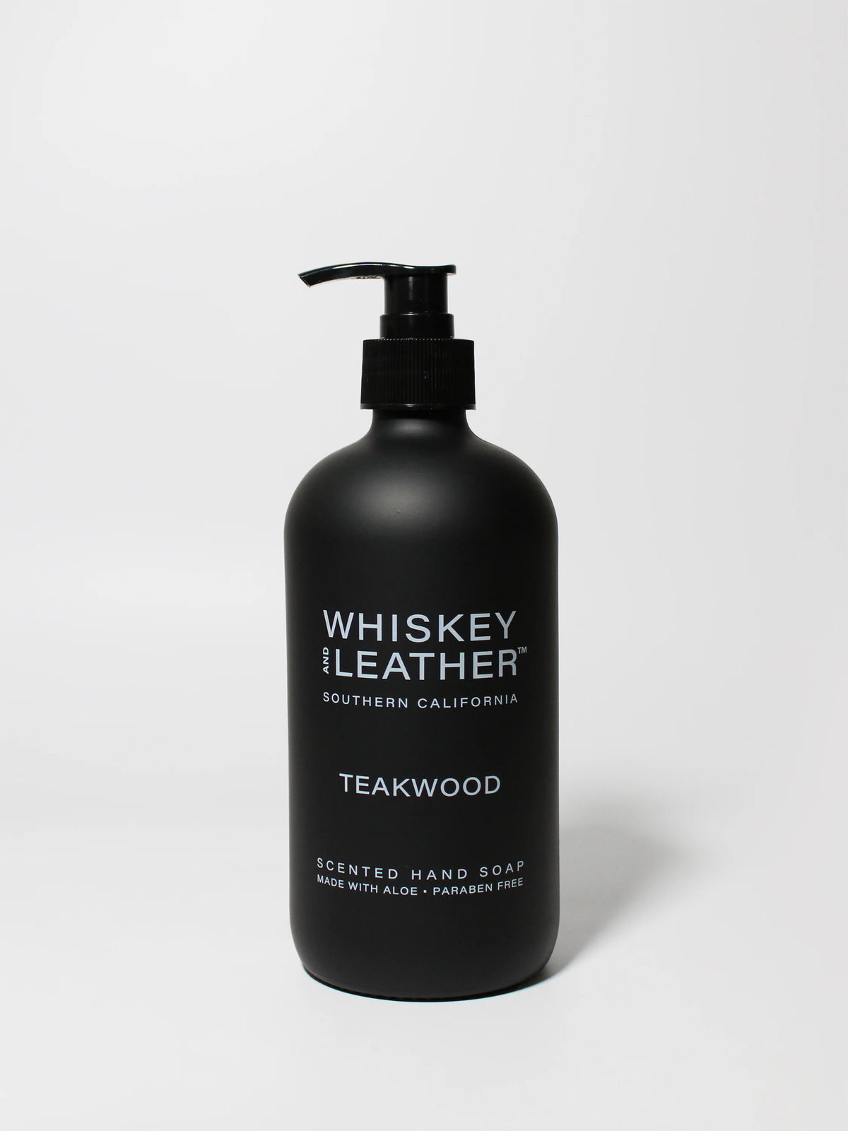 Teakwood Whiskey and Leather 15.7 oz Liquid Hand Soap