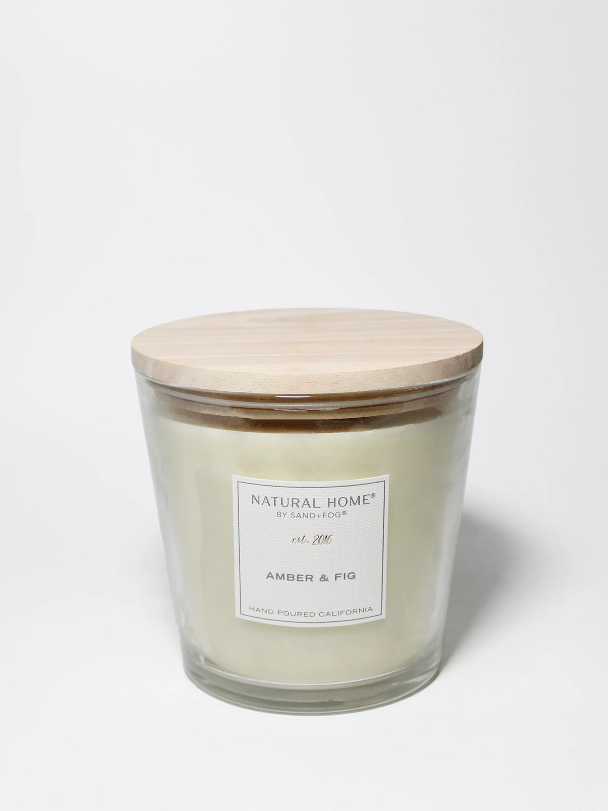 Amber & Fig Natural Home 31 oz scented candle