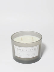 Sand + Paws Sage & Sea Salt 12 oz scented candle