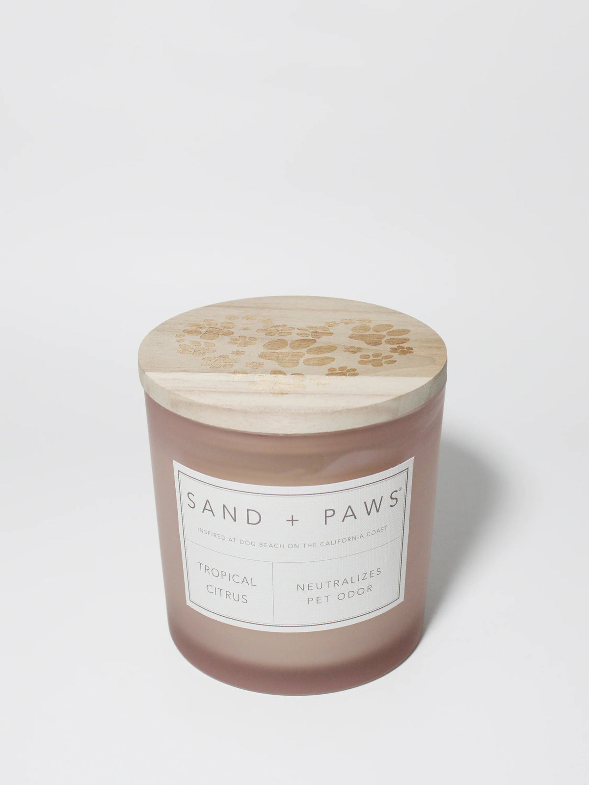 Sand + Paws Tropical Citrus 21 oz scented candle