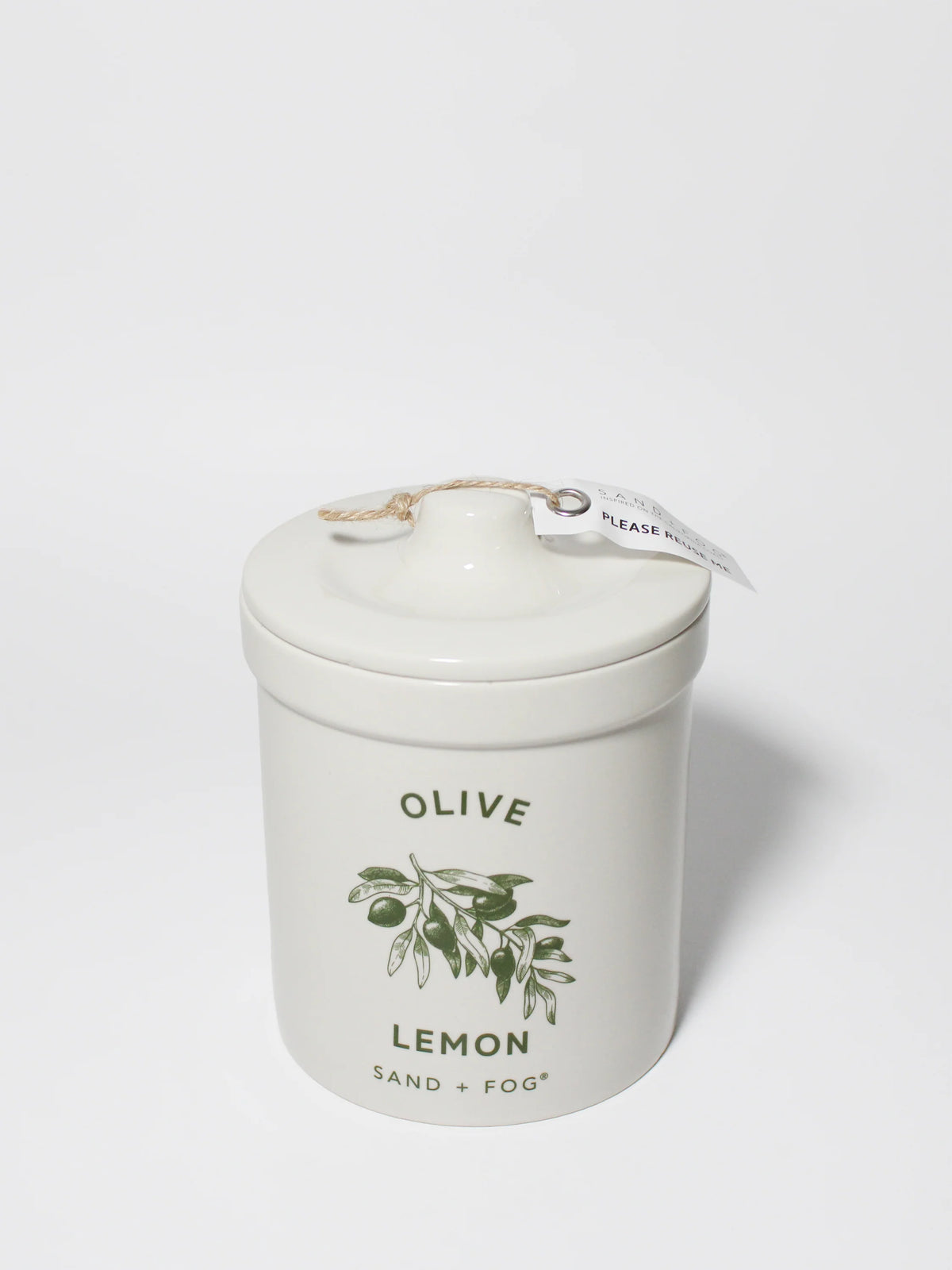 Olive Lemon 17.5 oz scented candle