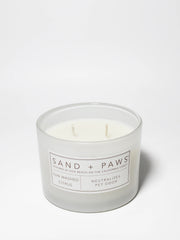 Sand + Paws Sun Washed Citrus 12 oz scented candle
