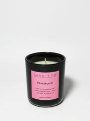 Teakwood 10 oz scented candle