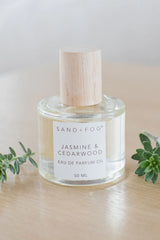 Jasmine & Cedarwood 50 ml Perfume Oil Rollerball