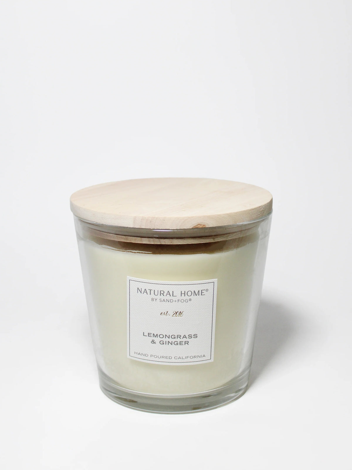 Lemongrass & Ginger Natural Home 31 oz scented candle